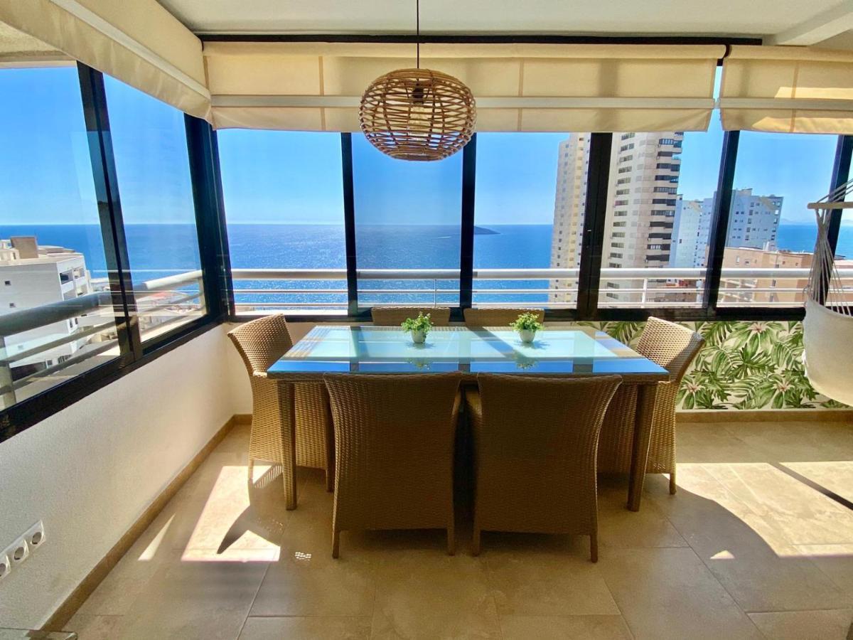 Апартаменты С Видом На Море И Горы Benidorm Dış mekan fotoğraf